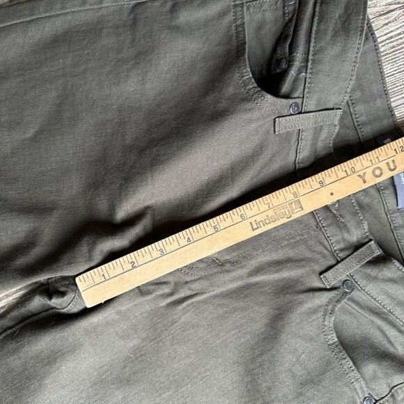 Levis Signature Jeans Straight Leg Womens 10M Army Green Cowboy Western Ranch - Picture 7 of 10